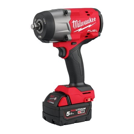 4933492784 Milwaukee M18FHIW2F12-502X M18 1/2 Impact Wrench (2 X 5.0Ah Batteries Charger in Hd Box)