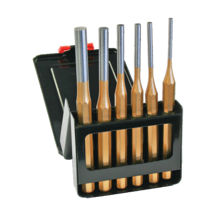 71174 6PCS SET, LONG PIN PUNCH, BENMAN DIN 6450 4160