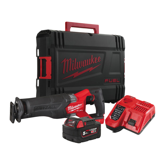 M18FSZ-501X M18 FUEL SAWZALL (1 X 5.0AH BATTERY CHARGER IN HD BOX)