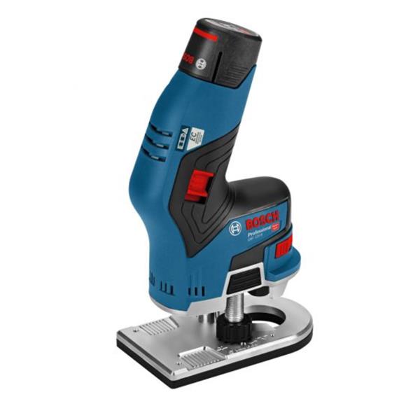 Bosch GKF 12V-8 Brushless Cordless 12V Compact Router Trimmer L-BOXX Kit (2x3Ah)