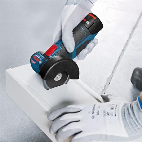 Bosch GWS 12V-76 V-EC 12v 76mm Angle Grinder BRUSHLESS + 3 Cutting Discs (Bare Unit)