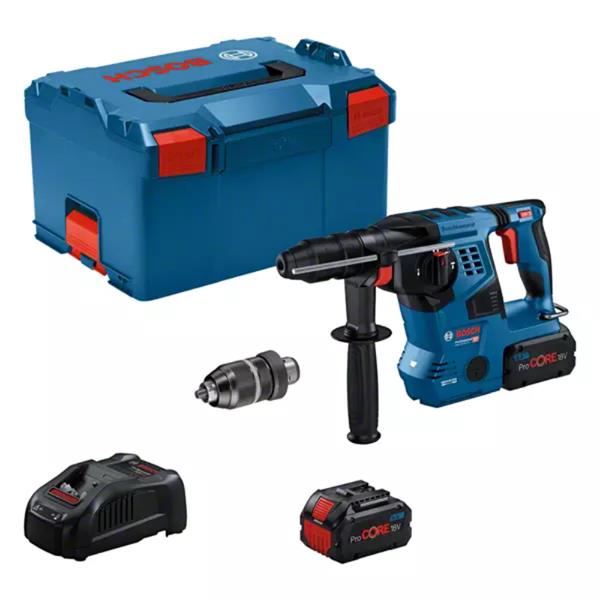 Bosch GBH 18V-28 CF 18V Cordless Hammer Drill  (2x5.5Ah)