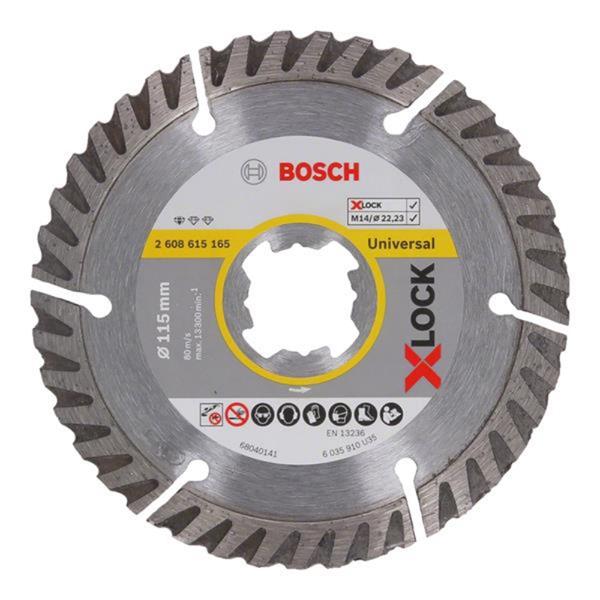 Bosch X-LOCK Standard for Universal Diamond Cutting Disc - 115mm- 2608615165
