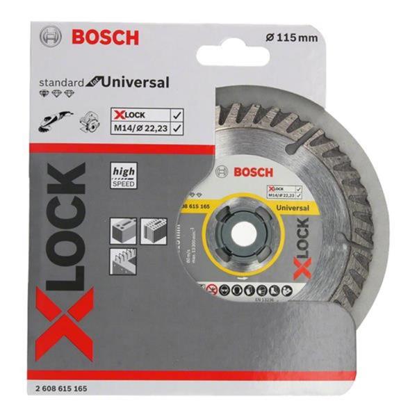Bosch X-LOCK Standard for Universal Diamond Cutting Disc - 115mm- 2608615165
