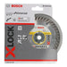 Bosch X-LOCK Standard for Universal Diamond Cutting Disc - 115mm- 2608615165