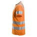 Snickers 2530 Orange AllroundWork High-Vis T-Shirt Class 2