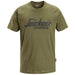 Snickers 2590 Logo T-Shirt- Khaki Green