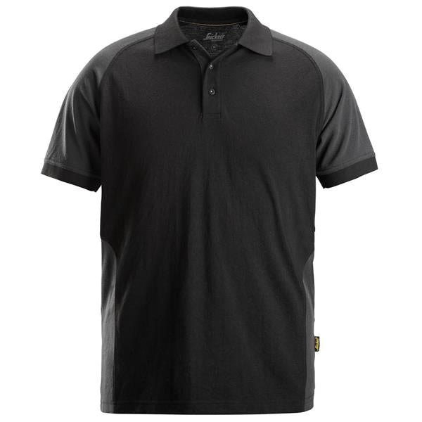 Snickers 2750 Polo Shirt (Black / Steel Grey) 2750 0458