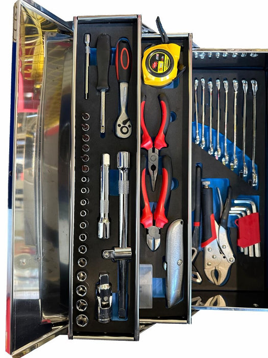 90pc 5 Tier Cantilever Toolbox Set - JS90