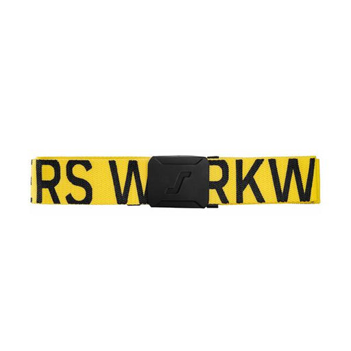 Snickers 9004 0604 Logo Belt - Yellow/Black