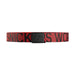 Snickers 9004 1604 Logo Belt - Chilli Red/Black