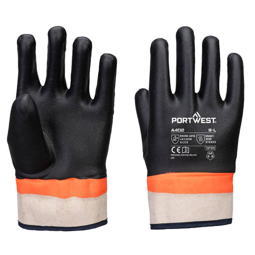 A402 - Grip PVC Sandy Double Dipped Glove