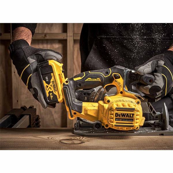 DCS565N-XJ 18V Brushless Compact 165mm Circular Saw (Bare Unit)