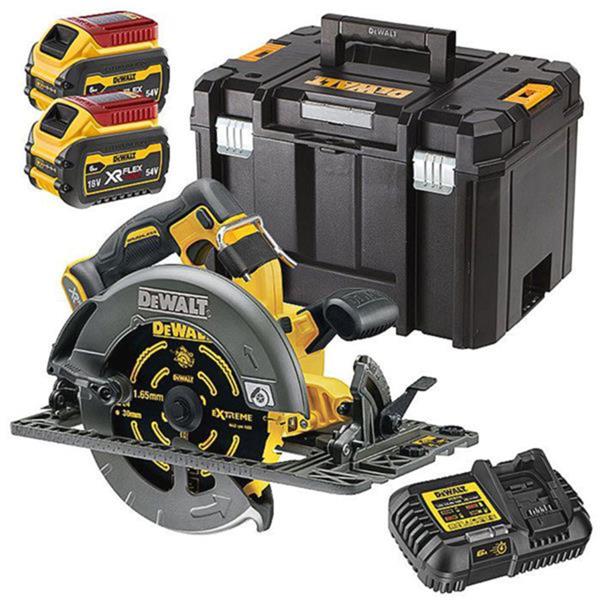 DCS579T2 54V XR FlexVolt 190mm Circular Saw (2x6Ah)