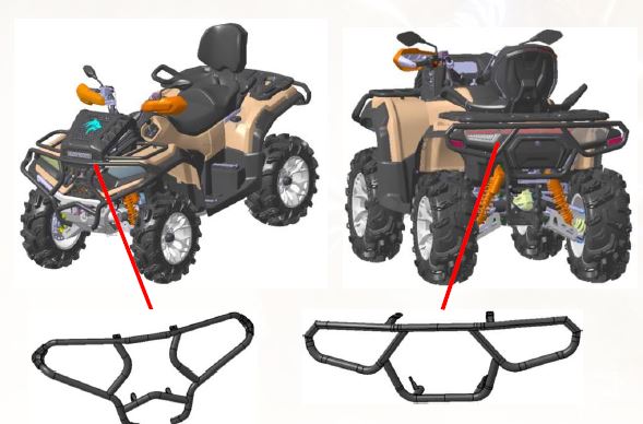 X WOLF 700 MUD VERSION