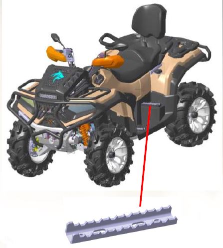 X WOLF 700 MUD VERSION