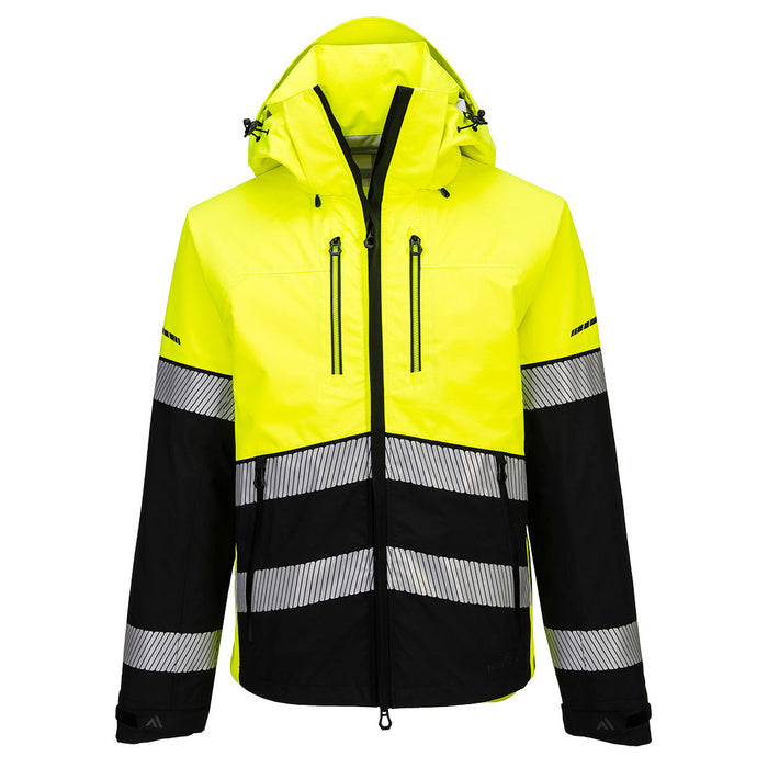 EV465 - EV4 Hi-Vis Shell Jacket (3L) Yellow/Black