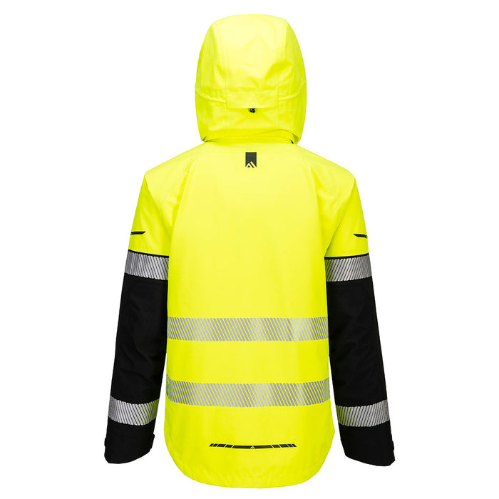 EV465 - EV4 Hi-Vis Shell Jacket (3L) Yellow/Black