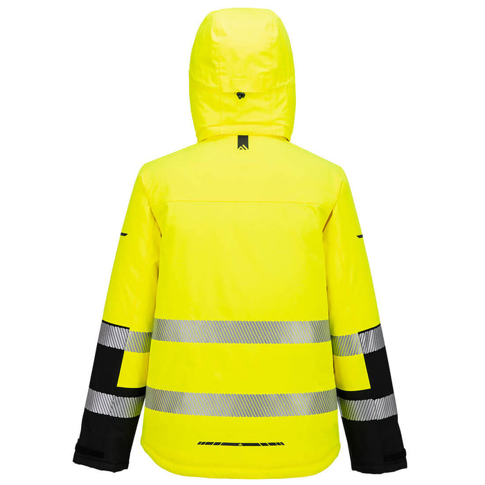 EV467 - EV4 Hi-Vis Winter Jacket Yellow/Black