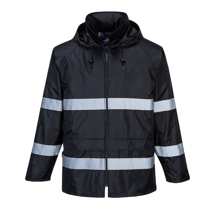 F440 - Classic Iona Rain Jacket Black
