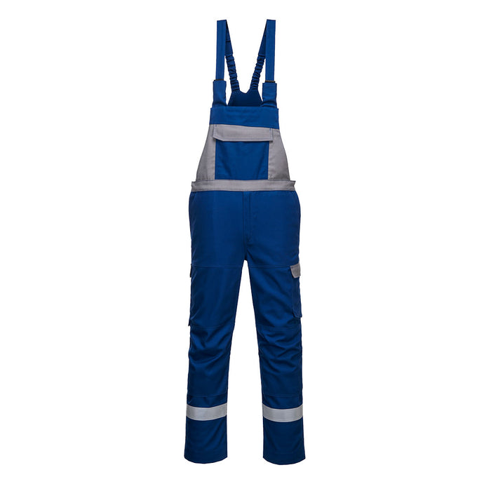 FR07 - Bizflame Industry Two Tone FR Bib and Brace -