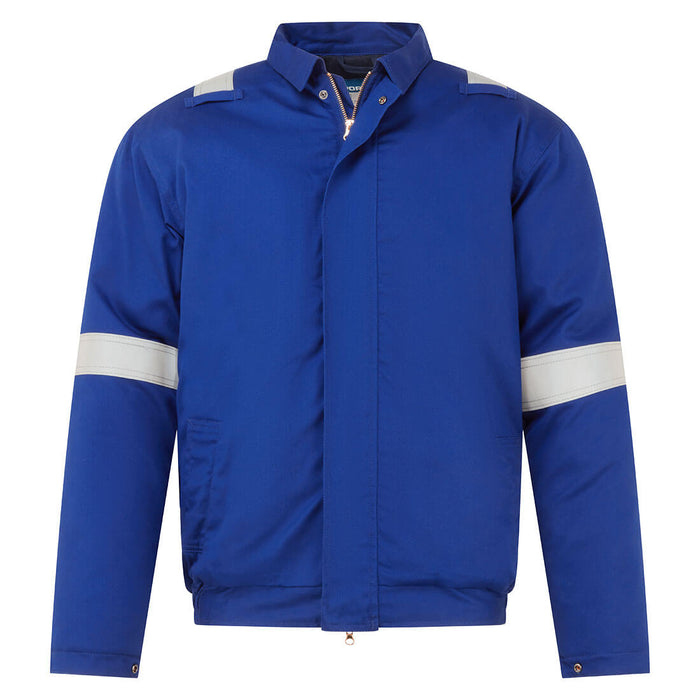 FR731 - Bizflame Work+ FR Insulated Bomber Jacket Royal Blue