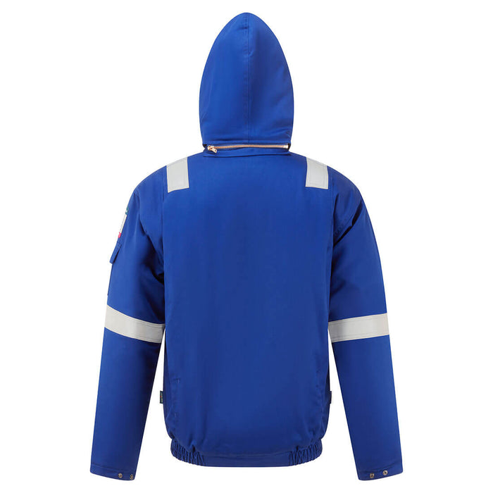 FR731 - Bizflame Work+ FR Insulated Bomber Jacket Royal Blue