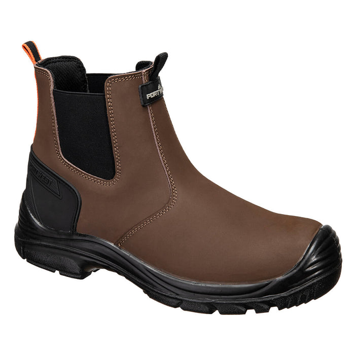 Steel Action Nubuck Dealer Boot