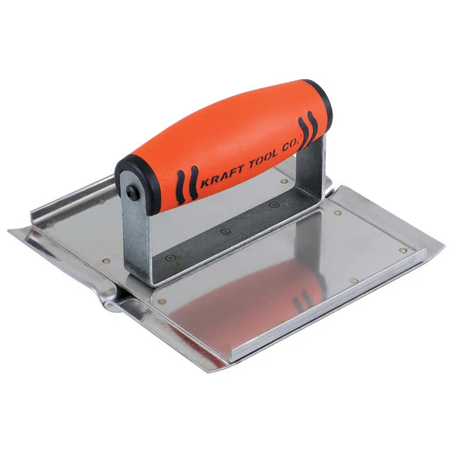 KRAFT 6 x 6 Stainless Steel Walking Groover & Kraft 6" x 6" Groover with ProForm® Handle