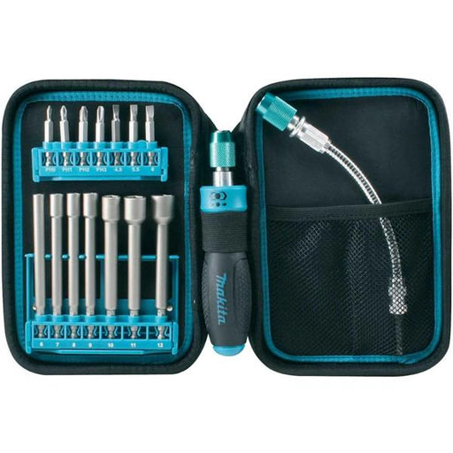Makita P-90043 17 Piece Nutrunner and Bits Pouch
