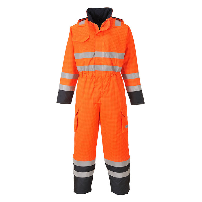 S775 - Bizflame Rain Hi-Vis Constrast FR Winter Coverall