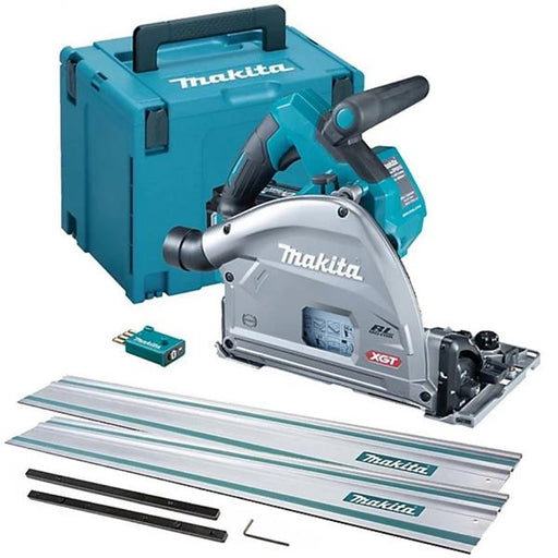Makita SP001GZ03 40V XGT Plunge Track Saw 165mm + Rails (Bare unit)