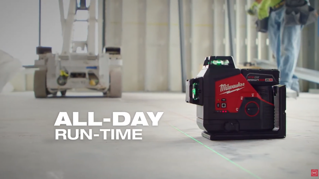 Milwaukee -  M12 Green 360 3 Plane Laser (Bare unit)