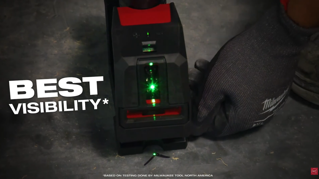 Milwaukee -  M12 Green 360 3 Plane Laser (Bare unit)