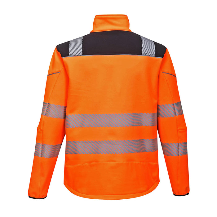 PW3 Hi-Vis Softshell (3L) Orange/Black
