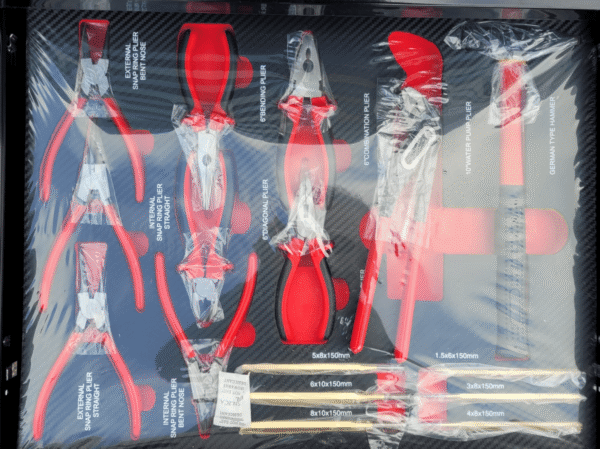 7 Drawer Tool Chest on Strong Castor Wheels & Complete With Full Set of Tools - PC7DTC