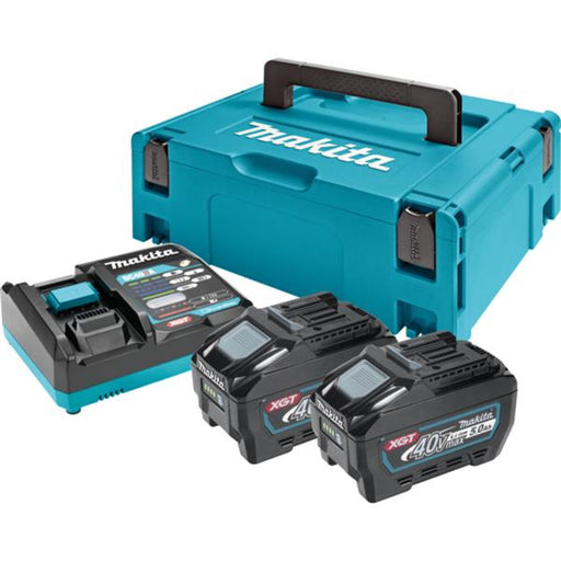 Makita XGT Power Source Kit (2x5Ah Batteries+ DC40RA-240V Charger)