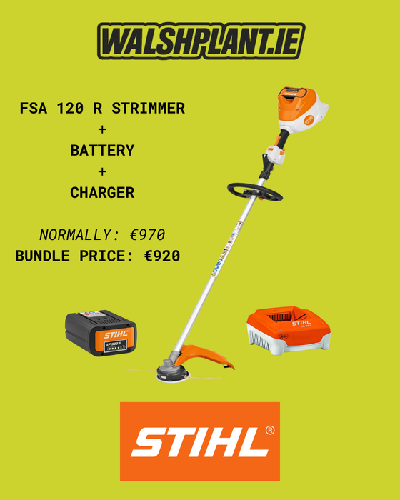 Stihl FSA 120 R + Battery + Charger Bundle