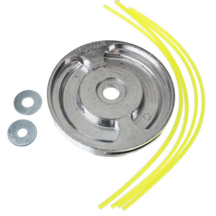 UNIVERSAL ALUMINIUM STRIMMER HEAD (14MM CENTRE HOLE)