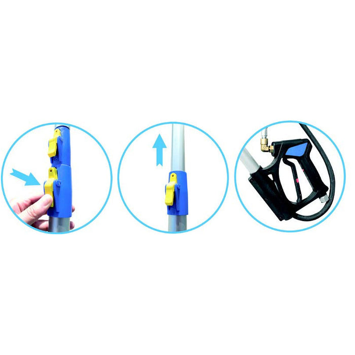AMA Aluminum Telescopic Lance Complete