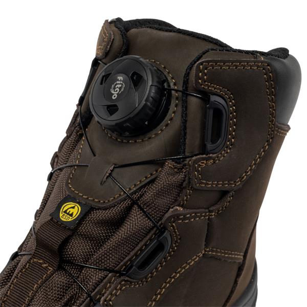 Apache Apache Churchill Wide Fit Waterproof FITGO Safety Boot – Brown