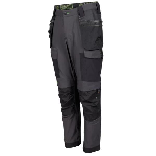 Apache Apache Calgary Stretch Trousers Grey / BLK