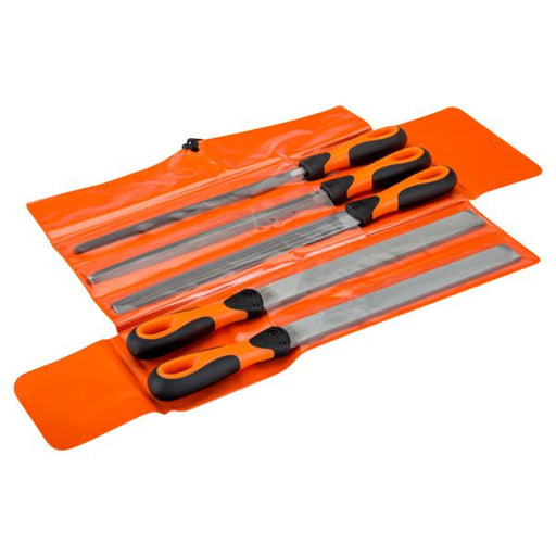 Bahco Bahco 1-478-10-1-2 5 Piece 250mm Hand File Set 10'' BAH-1-478-10-1-2