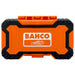 Bahco Bahco 1/4'' Hex 54 Piece Bit Set In Hard Case 59/S54BC S54