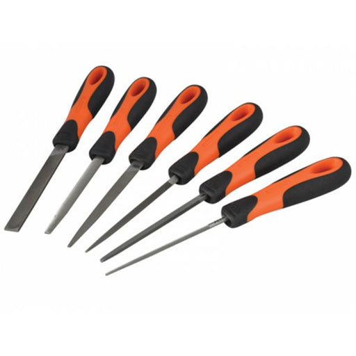 Bahco Bahco 4" Precision File Selection - 6pc BAH-1-476-04-3-2
