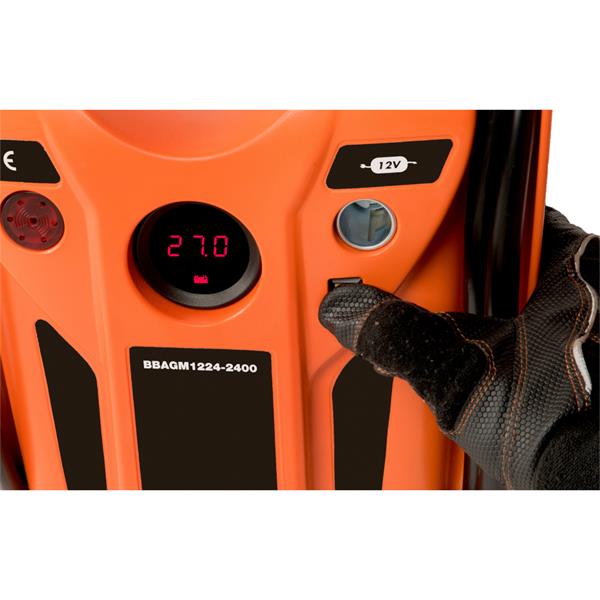 Bahco Bahco BBAGM1224-2400 Battery Booster 12V / 24V BAGM1224-2400