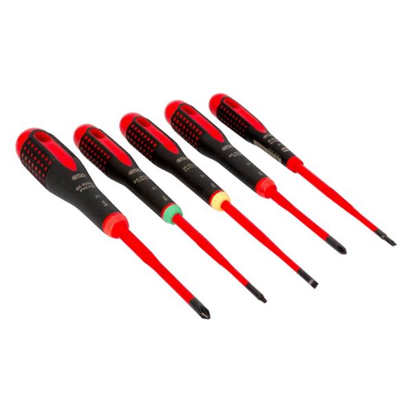 Bahco Bahco BE-9871SL ERGO Slim VDE Insulated Screwdriver Set, 5 Piece BE-9871SL BE-9871SL