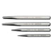 Bahco Bahco Centre Punch Set with Chrome Finish - 4 Pcs/Wallet 3735NS/4 BAH-3735NS-4
