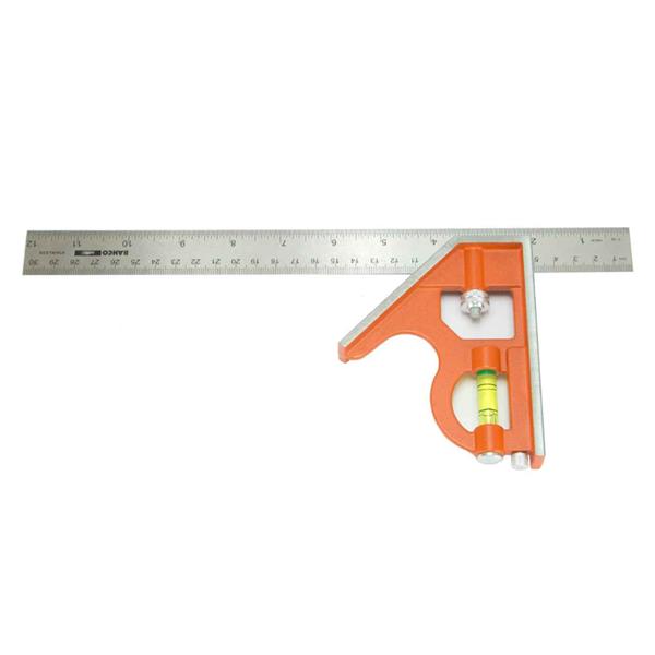 Bahco Bahco CS300 300mm (12") Combination Squares with Metal Scriber CS300