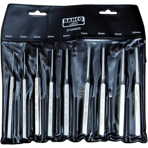 Bahco 3734NS/9 2-10mm Drift Punch Set - 9pc BAH-3734NS-9